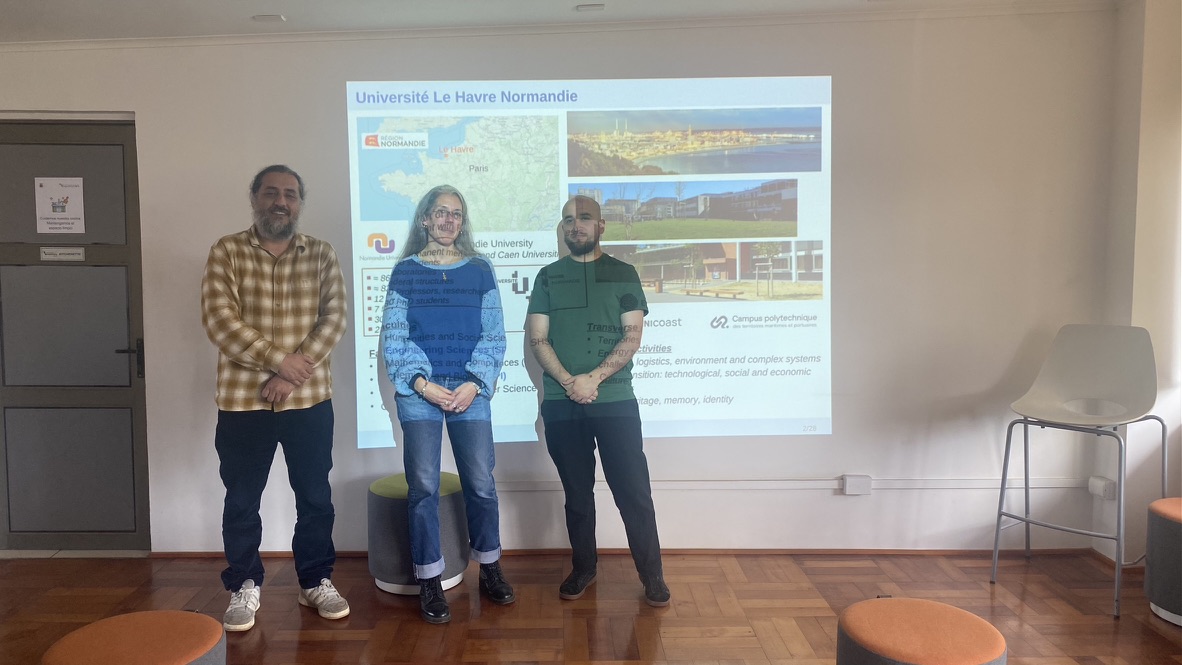 Strengthening International Collaboration - Visit of Professor from Université Le Havre Normandie
