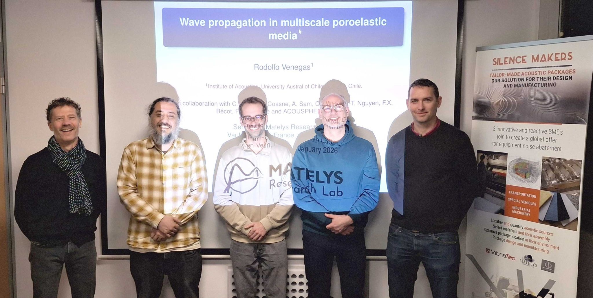 Research stay of the Director of ACOUSPHEM at Matelys Research Lab