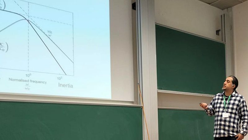 Dr Rodolfo Venegas delivers invited talk at Cambridge's Isaac Newton Institute for Mathematical Sciences