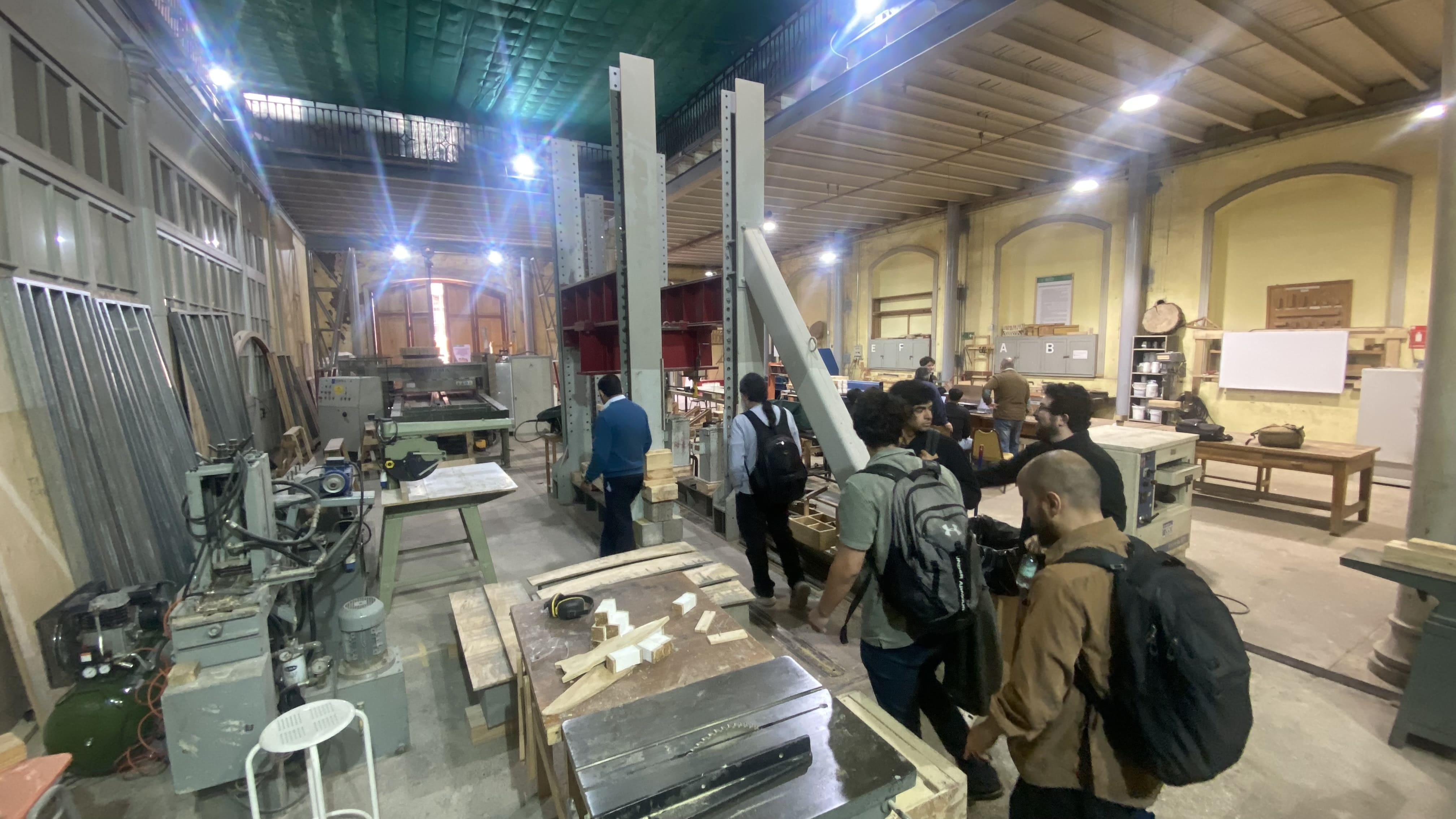 ACOUSPHEM visit to USACH's labs